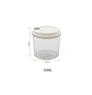 Frasco Contenedor Hermético Redondo Para Alimentos 550ml - Miniatura 3