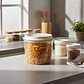 Frasco Contenedor Hermético Redondo Para Alimentos 550ml - Miniatura 4