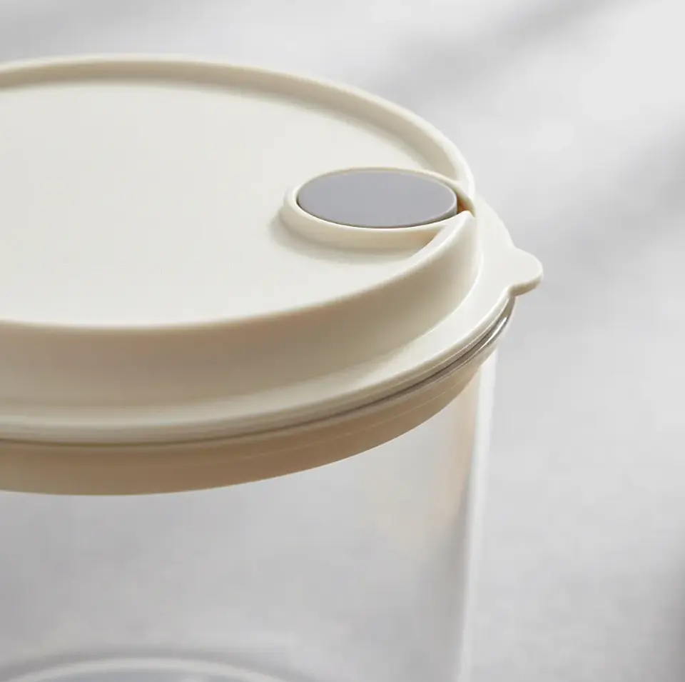 Frasco Contenedor Hermético Redondo Para Alimentos 550ml 5