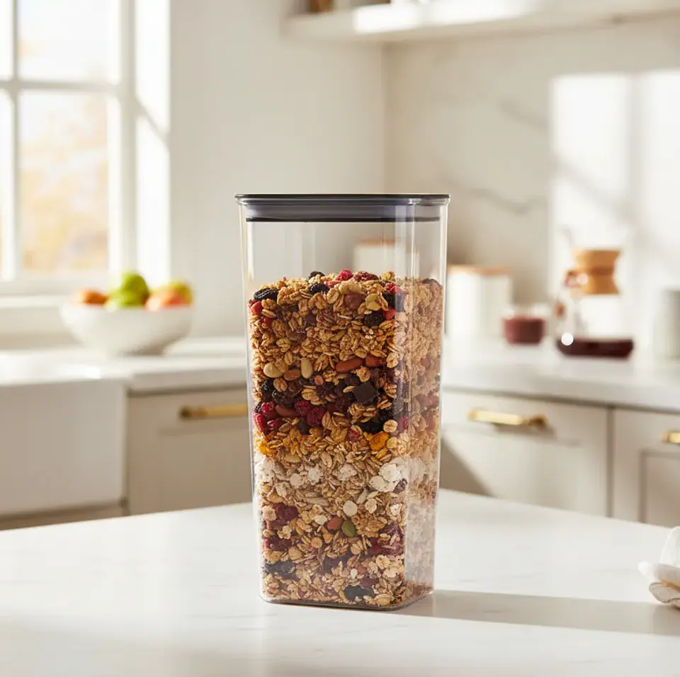 Frasco Contenedor Hermético Alimentos 1600ml Cocina Despensa 5