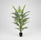 Planta Artificial Helecho 1.4m Con Macetero Negro - Miniatura 7