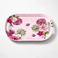 Bandeja Plástica para Servir 37.5 cm con Asas Diseño Floral  - Miniatura 3