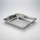Fuente Asadera Acero Inoxidable 40x30 cm para Horno - Miniatura 2