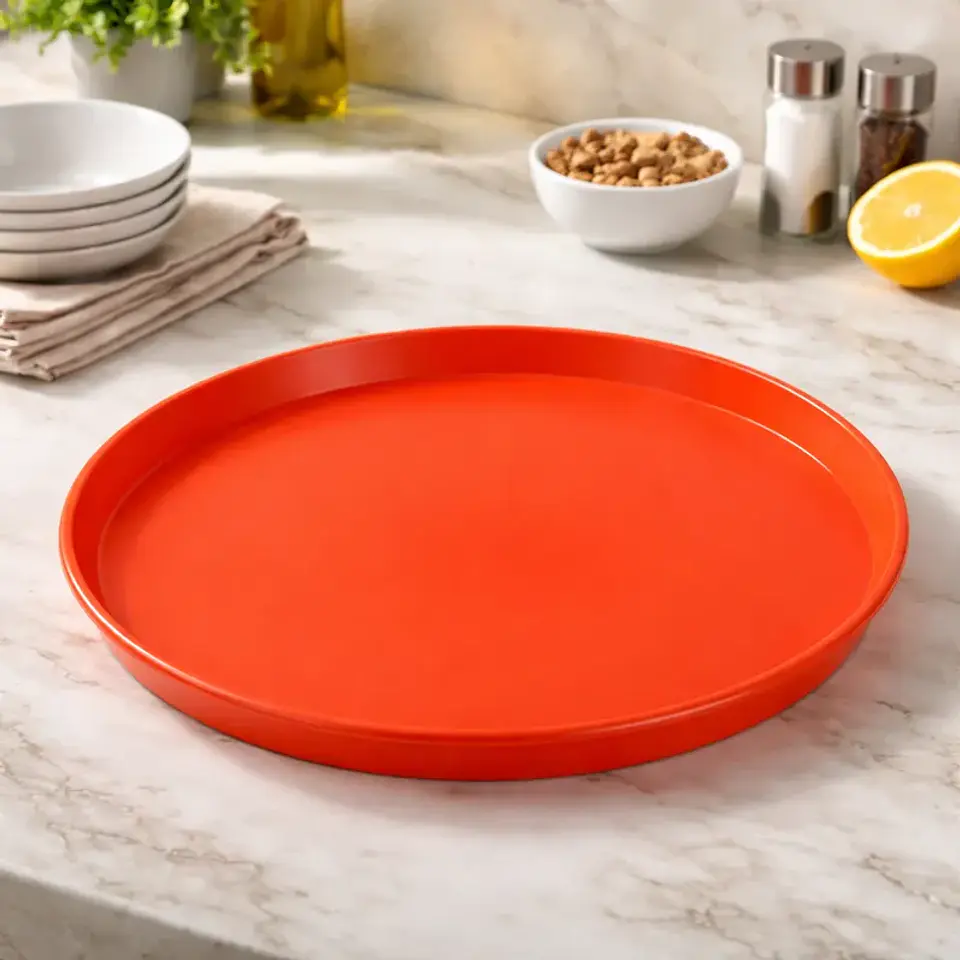 Bandeja Plástica Redonda 35cm  8
