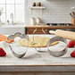 Set 3 Cortadores Galletas Acero Inoxidable Frutilla Zanahoria - Miniatura 5
