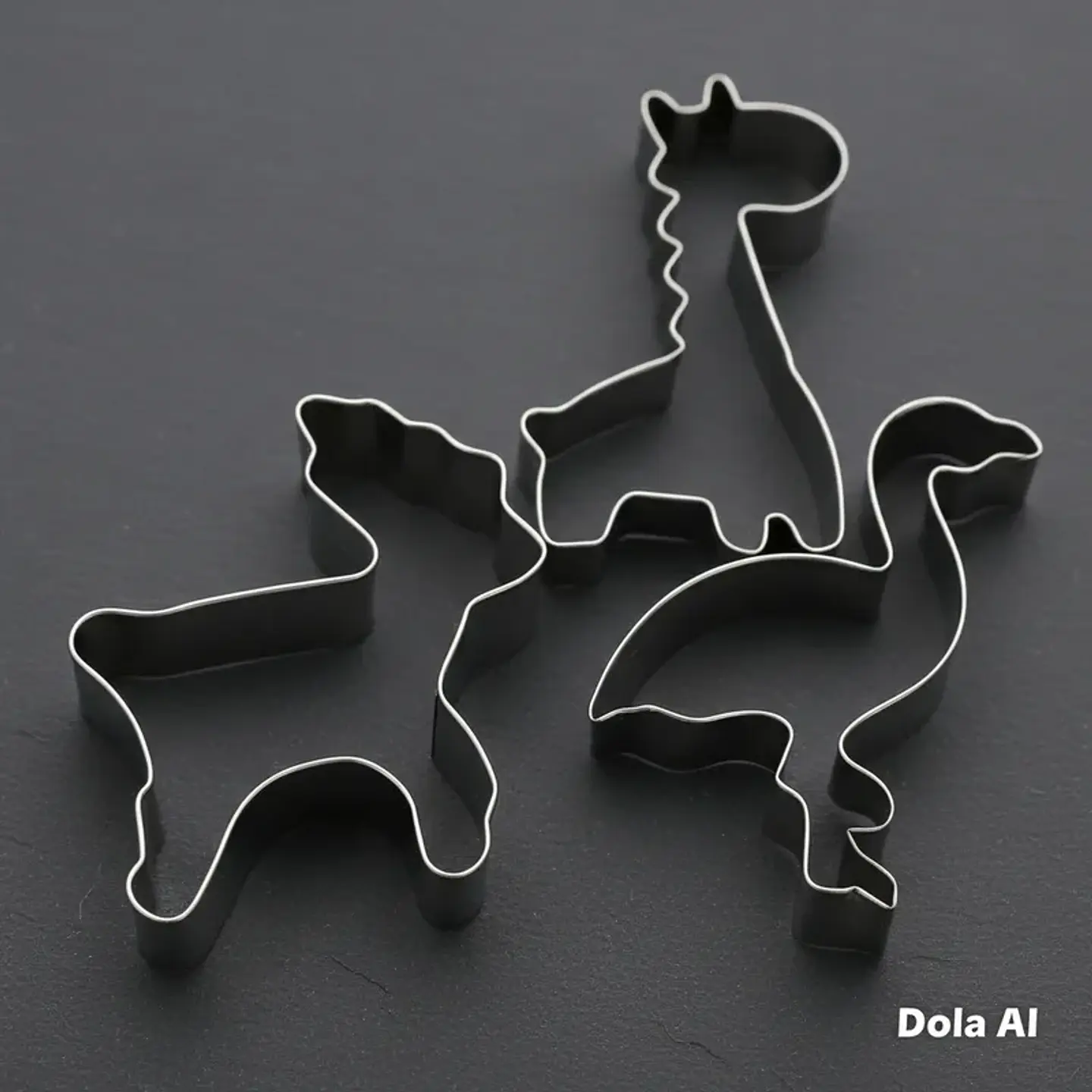 Set 3 Cortadores de Galletas Animales vario Acero Inoxidable 5