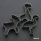 Set 3 Cortadores de Galletas Animales vario Acero Inoxidable - Miniatura 5
