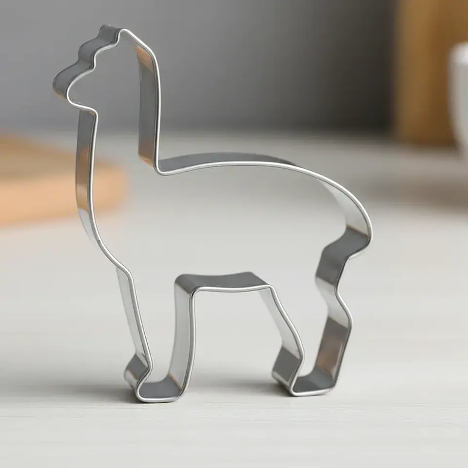 Set 3 Cortadores de Galletas Animales llama Acero Inoxidable 2