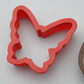 Set 2 Cortadores Galletas Mariposa y Tulipán 8 cm - Miniatura 2