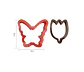 Set 2 Cortadores Galletas Mariposa y Tulipán 8 cm - Miniatura 4