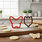 Set 2 Cortadores Galletas Mariposa y Tulipán 8 cm - Miniatura 6