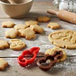 Set 2 Cortadores de Galletas Musicales Guitarra - Miniatura 1