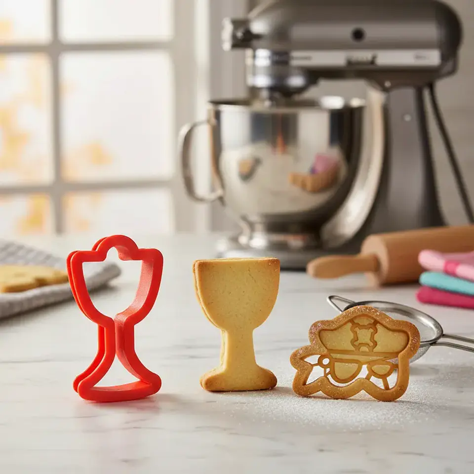 Set 2 Cortador Galletas Cáliz y Pirata 2 Pzs 5
