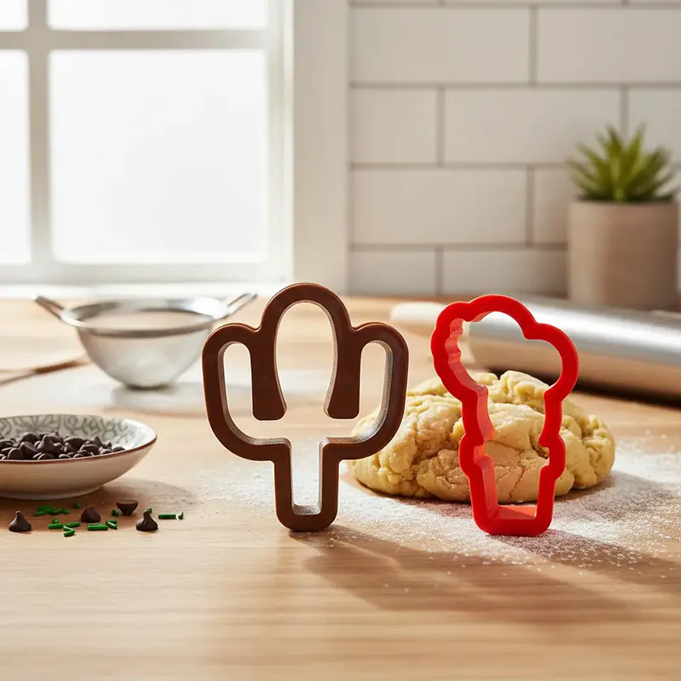 Set 2 Cortadores de Galletas Cactus y Saguaro 9x8 cm 4