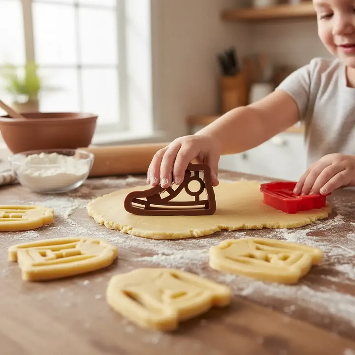 Set 2 Cortador de Galletas Zapatilla y Chaqueta 2 Piezas 1