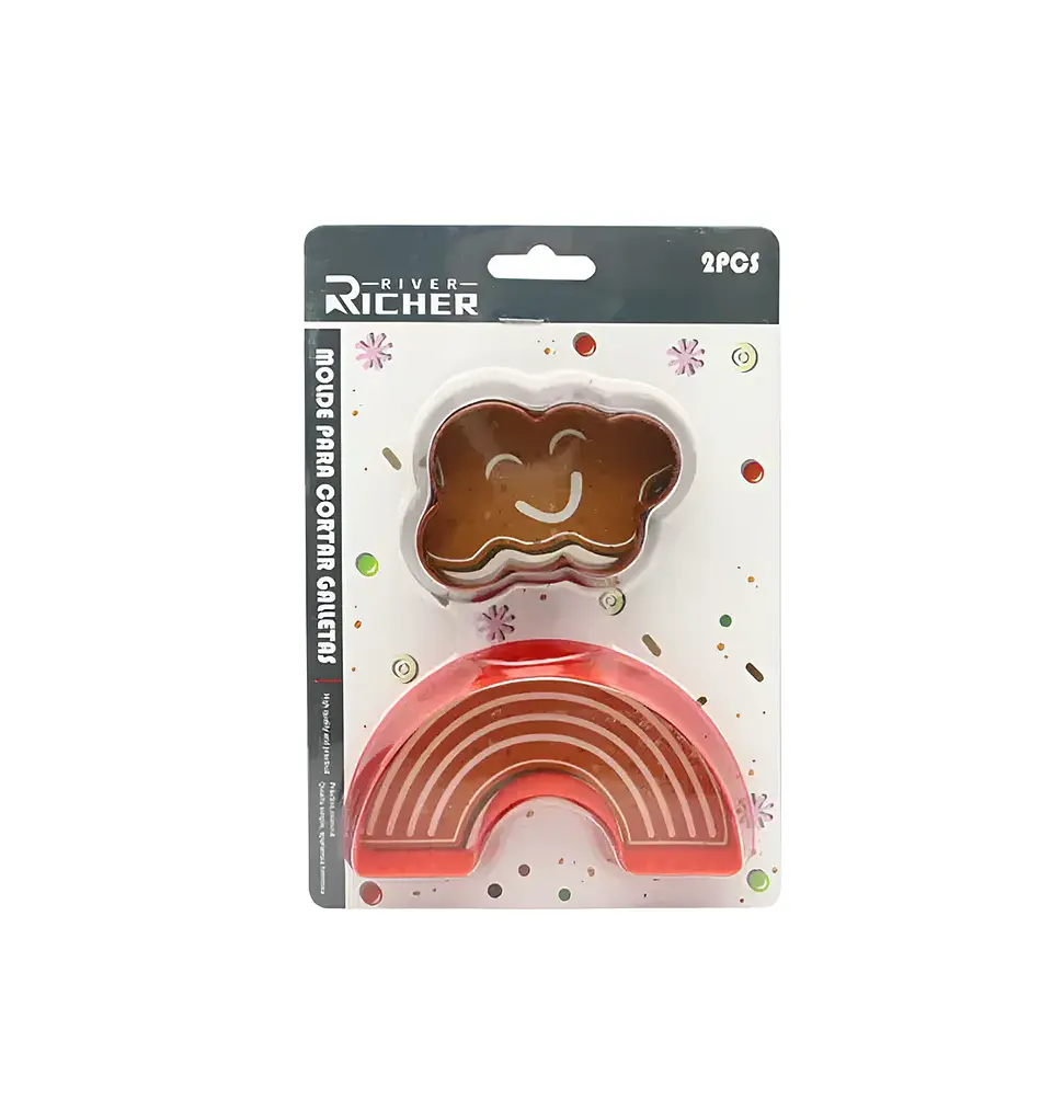 Set 2 Cortador de Galletas Arcoíris y Nube 2 Piezas 2