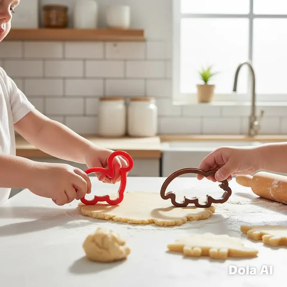 Set 2 Cortadores de Galletas Dinosaurios 2 Piezas 1
