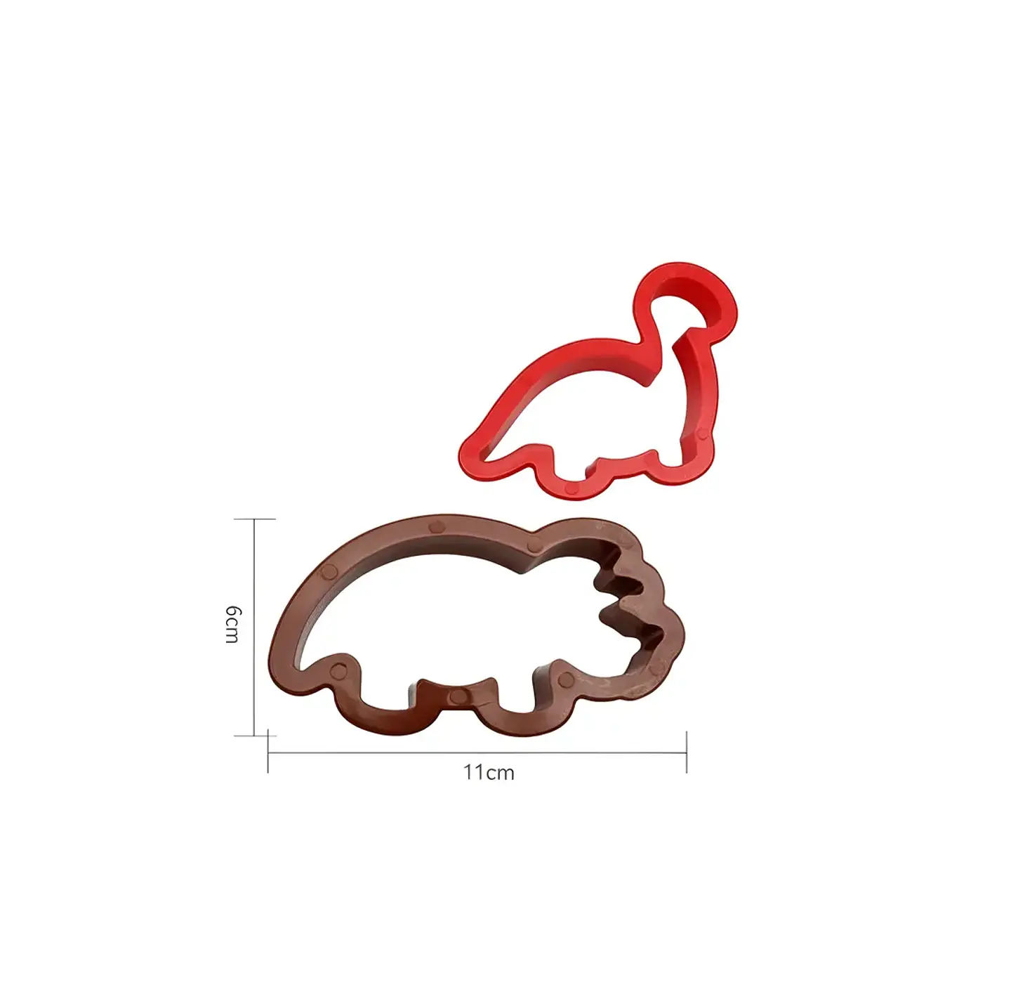 Set 2 Cortadores de Galletas Dinosaurios 2 Piezas 2