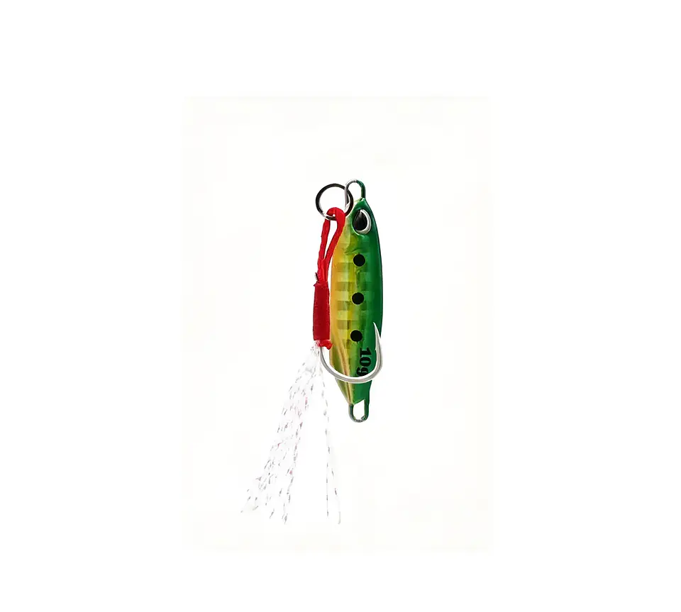 Señuelo De Pesca Jig Metálico 10g 4.3cm Con Assist Hook 1