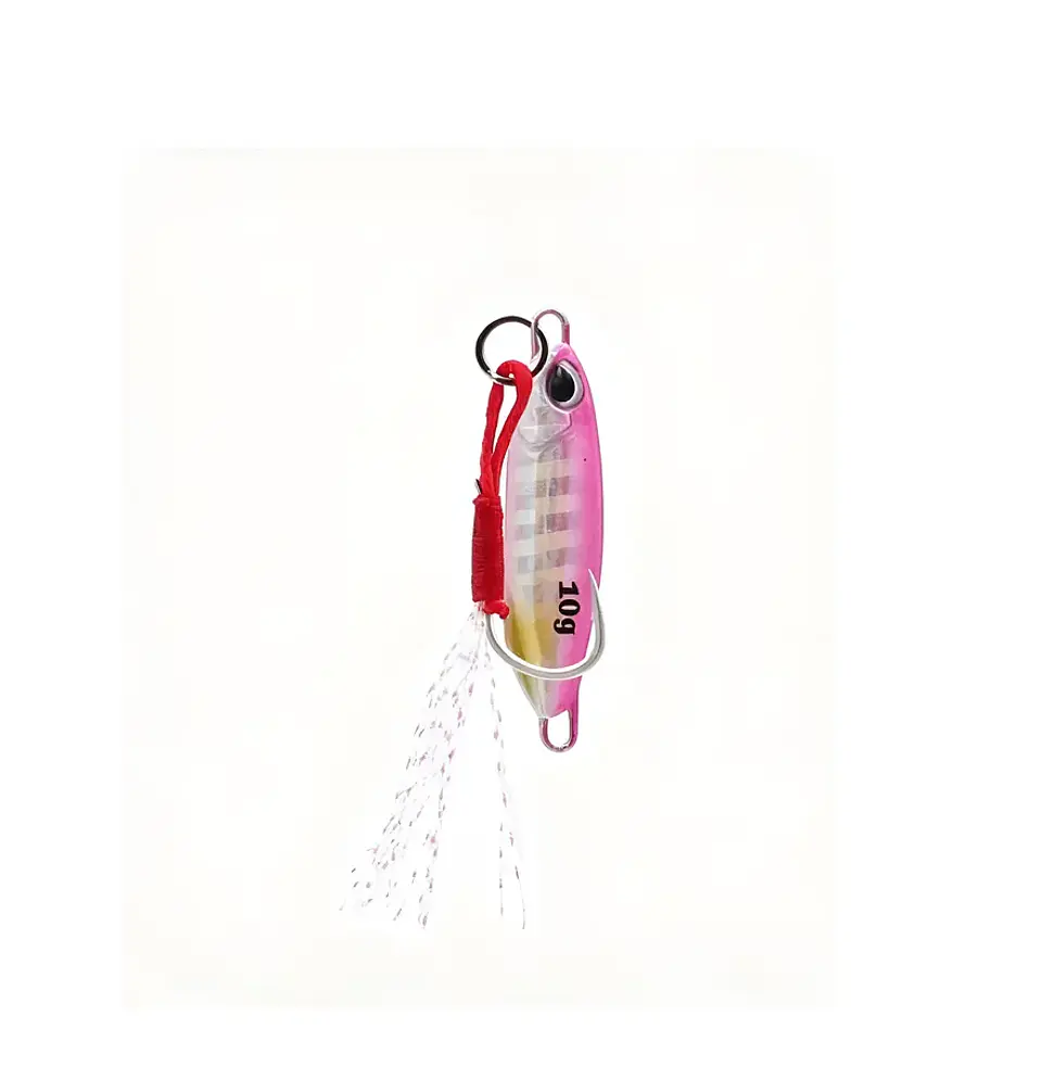 Señuelo De Pesca Jig Metálico 10g 4.3cm Con Assist Hook 2