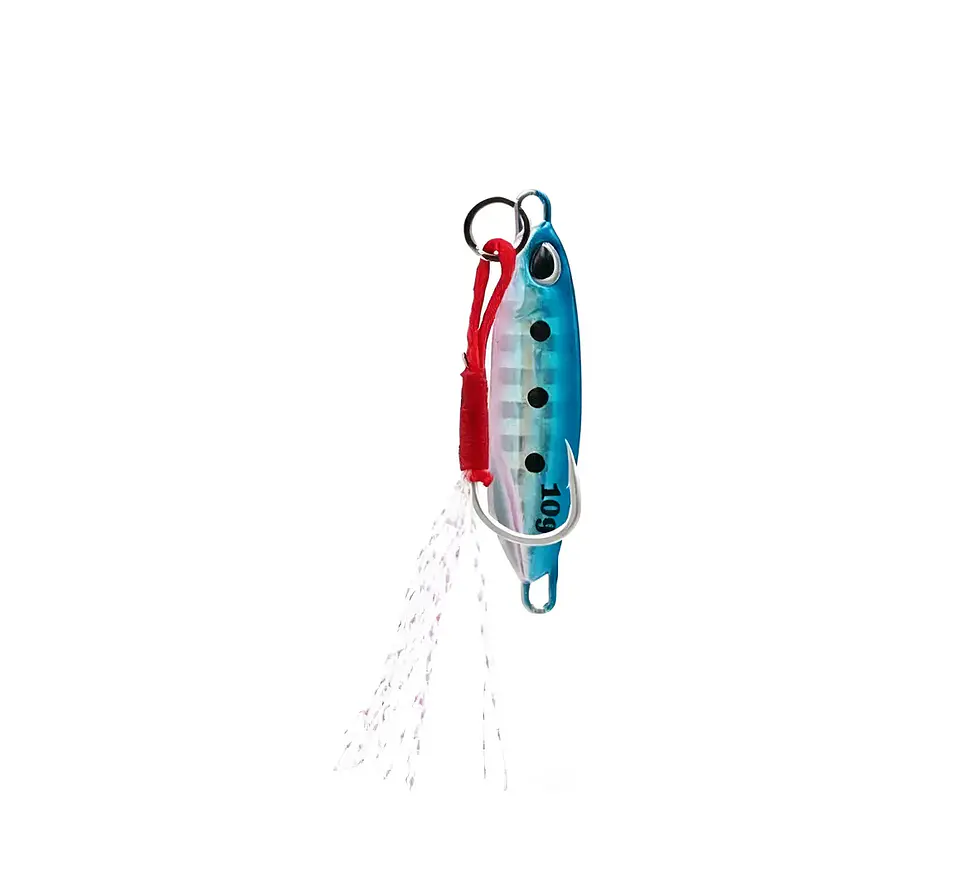 Señuelo De Pesca Jig Metálico 10g 4.3cm Con Assist Hook 5