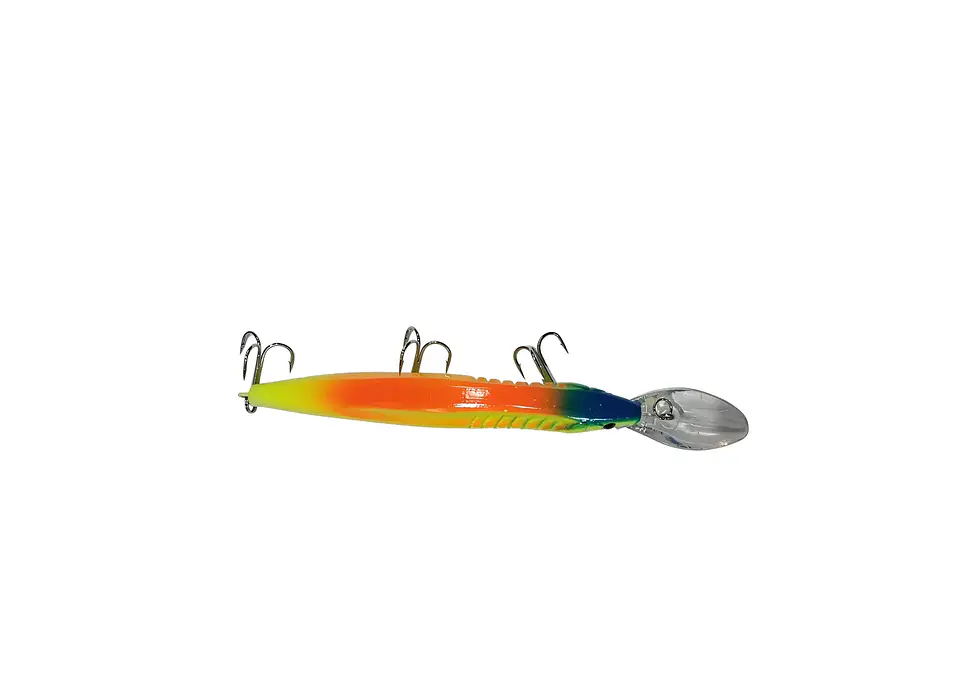 Señuelo De Pesca Media Agua Con 3 Anzuelos 3