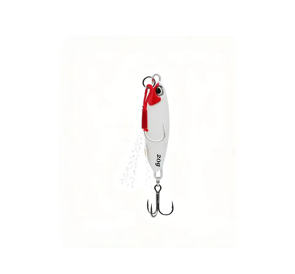 Señuelo Jig Metálico 20g 5.5cm Con Assist Y Triple 5