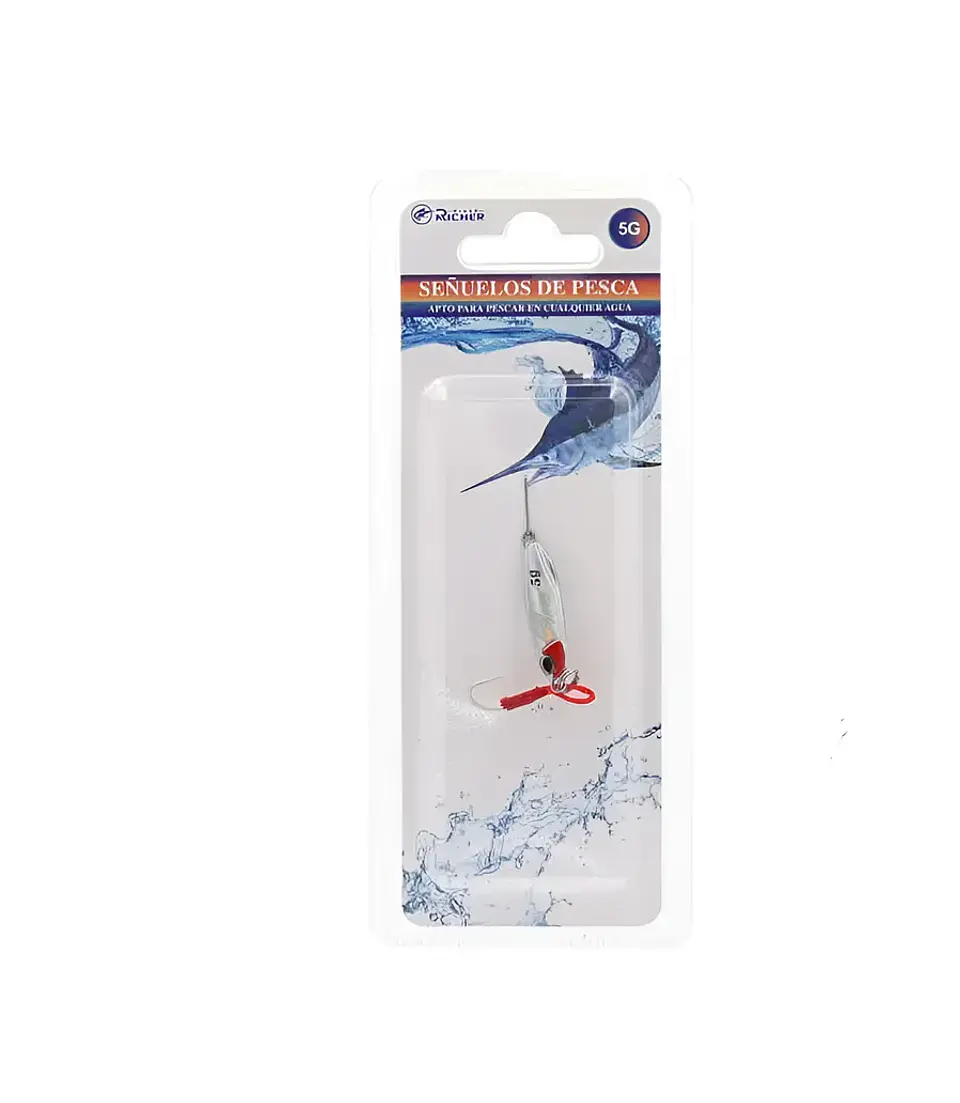 Señuelo Micro Jig 5g Para Pesca Con Assist Hook 4