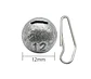 Set 4 Plomadas De Pesca Redonda 12mm Con Snap Incluido - Miniatura 1