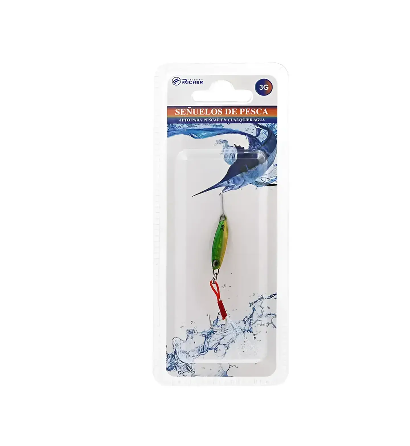 Señuelo Jig Microjigging 3g 3.1cm Con Anzuelo Asistido 3