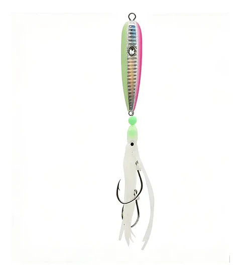 Señuelo Jig Pesca Marítima Pulpo Luminoso 40g