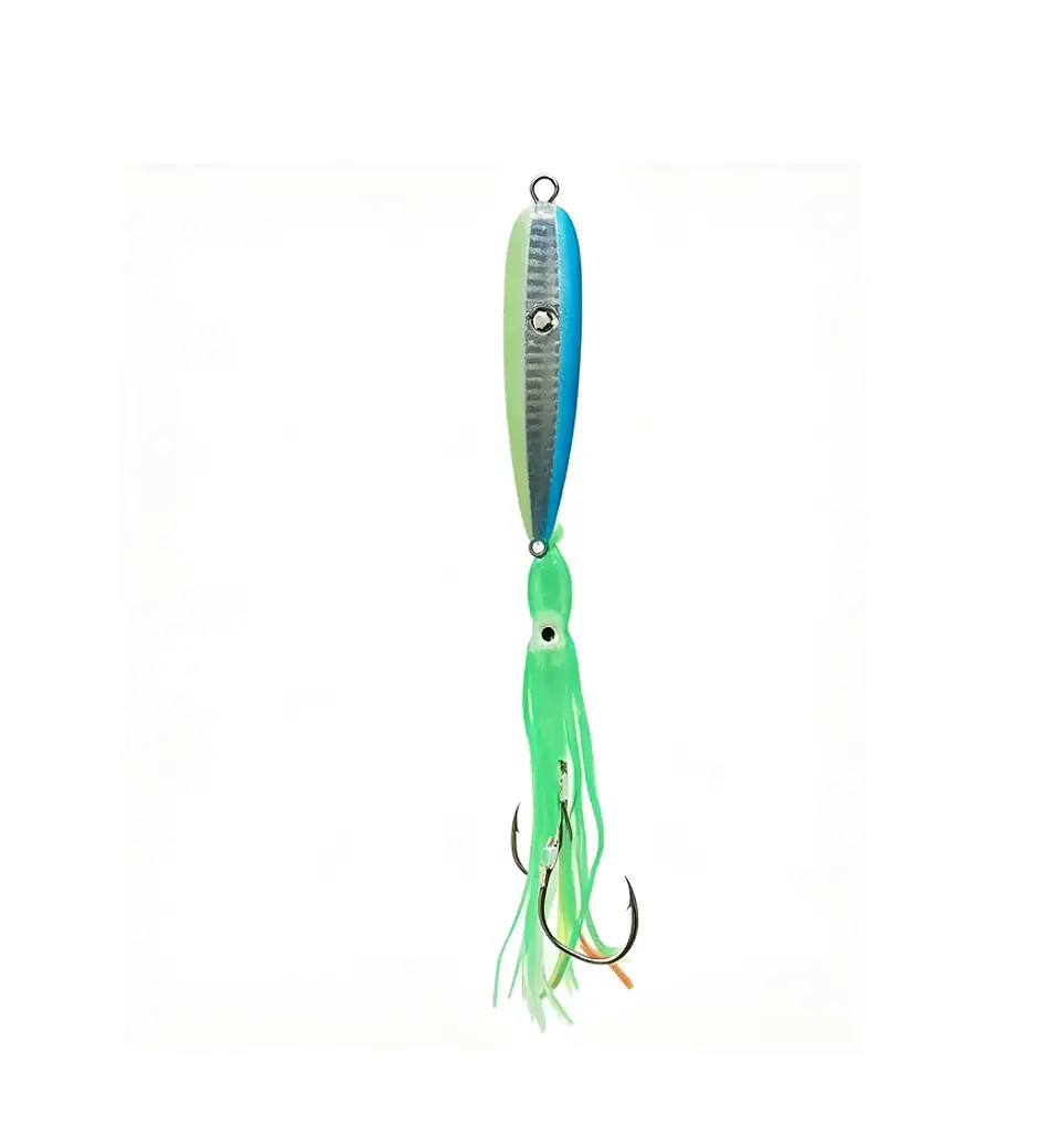 Señuelo Jig Pesca Marítima Pulpo Luminoso 40g 2