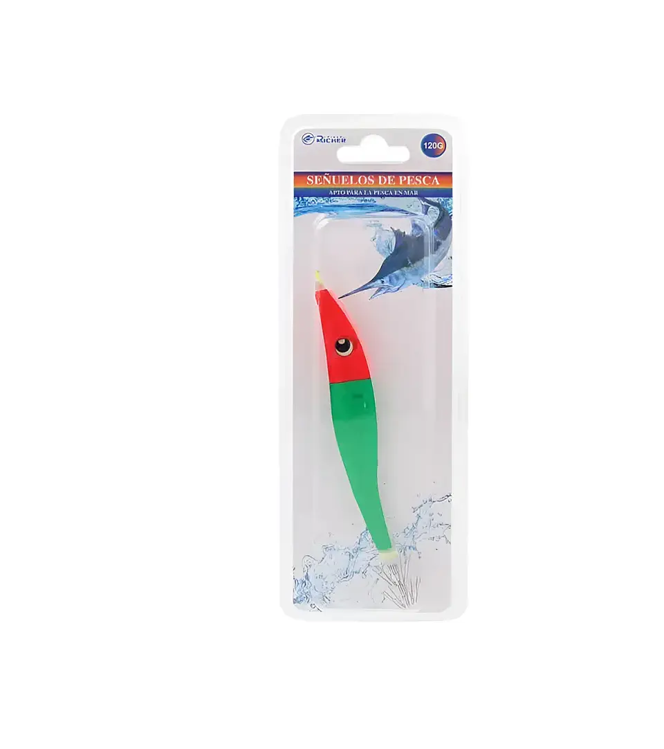 Señuelo Potera Plomada Para Jibia 120g 14.5cm 3