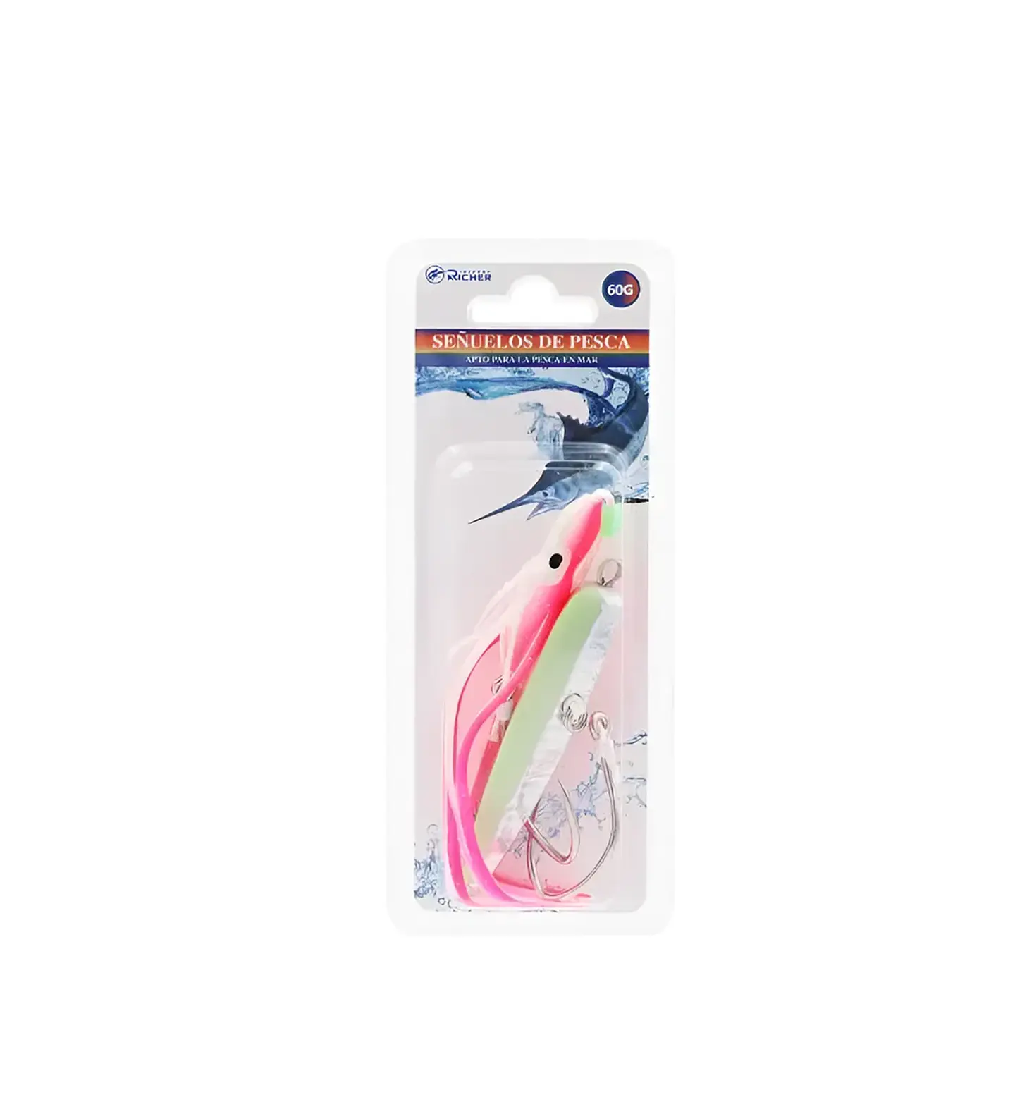 Señuelo De Pesca 60g Y 7.5cm 5