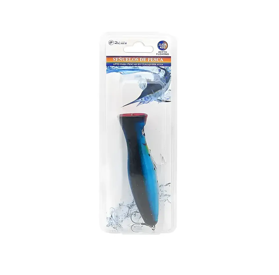 Señuelo De Pesca Popper 12cm Para Superficie 2