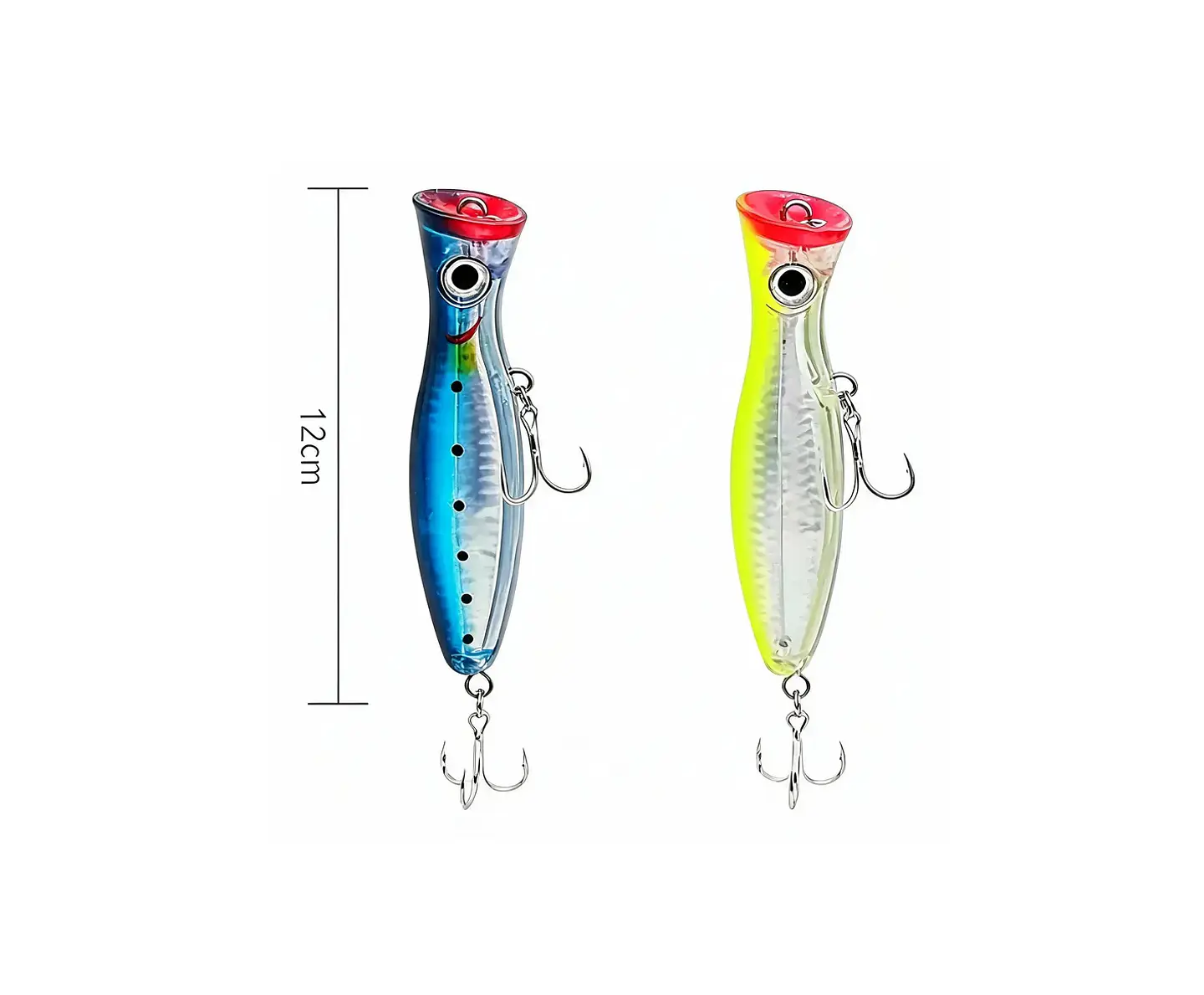 Señuelo De Pesca Popper 12cm Para Superficie 1