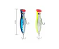 Señuelo De Pesca Popper 12cm Para Superficie - Miniatura 1