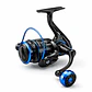 Carrete De Pesca Ma2000 Negro Con Azul - Miniatura 3