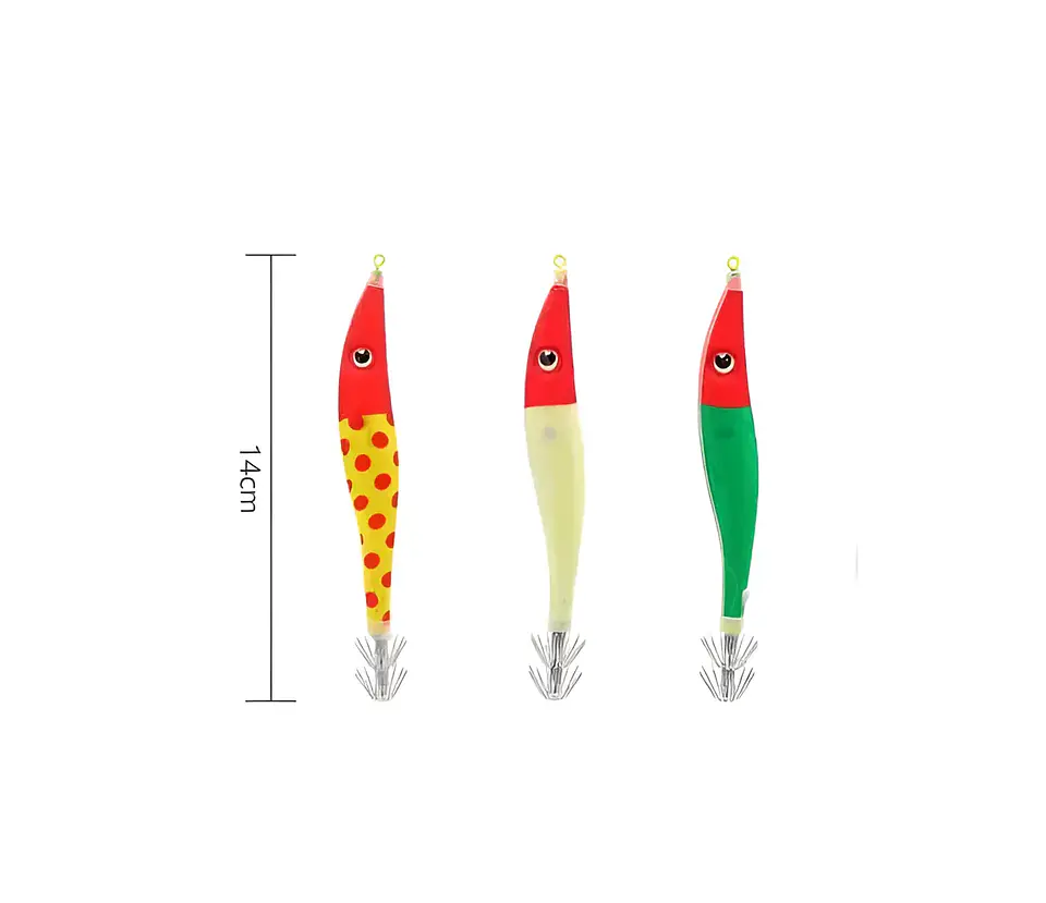 Señuelo Luminoso Para Pesca De Jibia 14cm 1