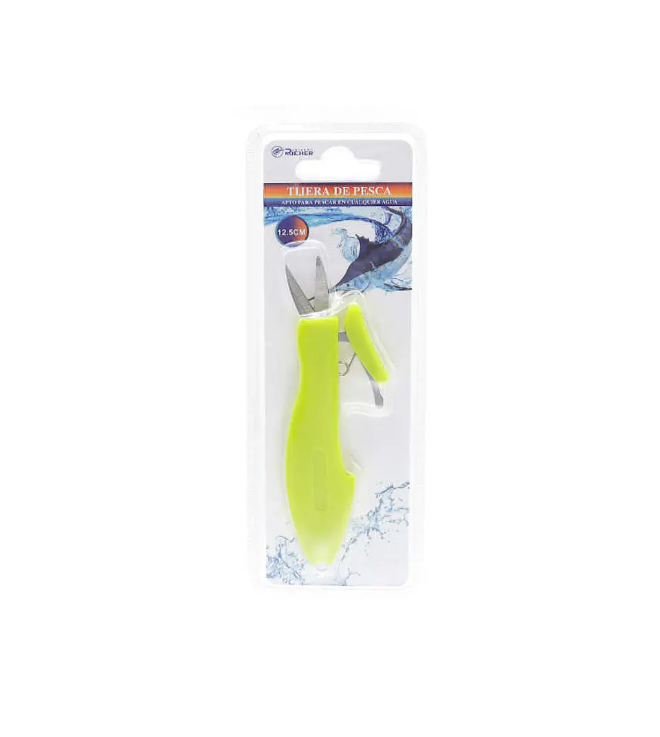 Tijeras de Pesca multiproposito 12.5cm colores varios 2