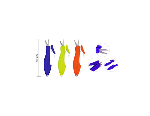 Tijeras de Pesca multiproposito 12.5cm colores varios