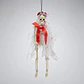 Esqueleto Colgante Novia Fantasma Decoración Halloween 38cm - Miniatura 3