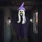 Bruja Colgante Decoración Halloween Terror 120cm - Miniatura 3