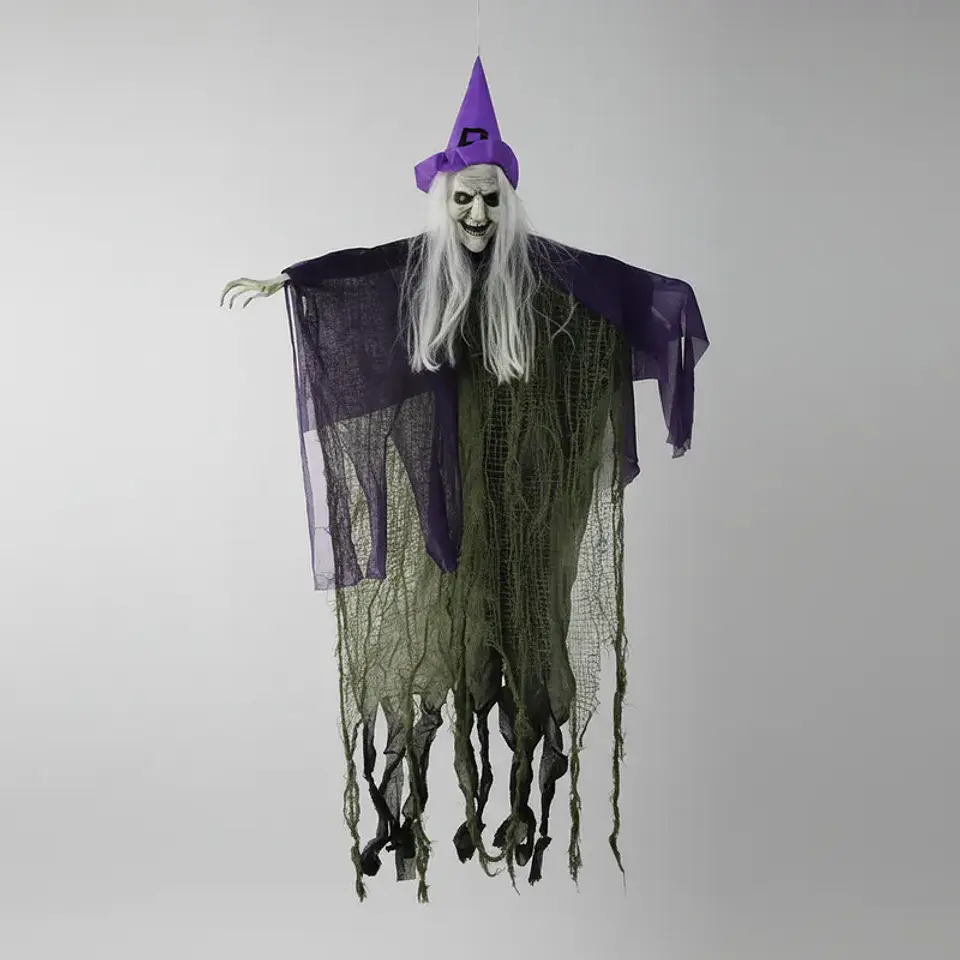 Bruja Colgante Decoración Halloween Terror 120cm 1