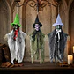 Muñeco Fantasma Halloween 40x60cm Decorativo 12 pcs - Miniatura 5