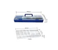 Caja de Pesca Azul Transparente 44x14x8cm - Miniatura 2