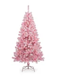 Árbol de Navidad Artificial Rosado 180 cm con Base Metálica - Miniatura 2