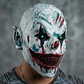 Máscara Payaso Asesino Halloween Látex 27x18 Cm - Miniatura 5
