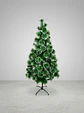 Árbol De Navidad Artificial Verde 150 Cm Con Base Metálica - Miniatura 1
