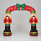 Arco Inflable De Soldado Navideño Eléctrico Con Luces 270cm - Miniatura 5